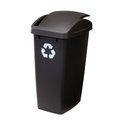 Rubbermaid Recycl Trash Can 12.5G 2692-RE-CSHM